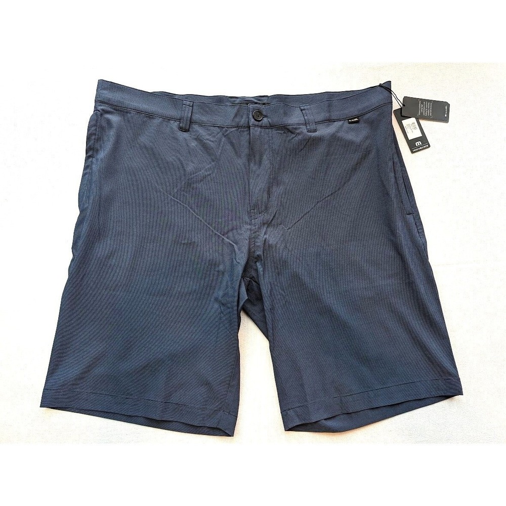 Travis Mathew Carlsbad Golf Shorts 9" Mens Size 40 Performance Stretch Blue NEW